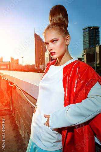 Photo: futuristic view futuristic view
