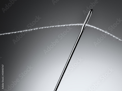 Photo: Thread the needle. Thread the needle.