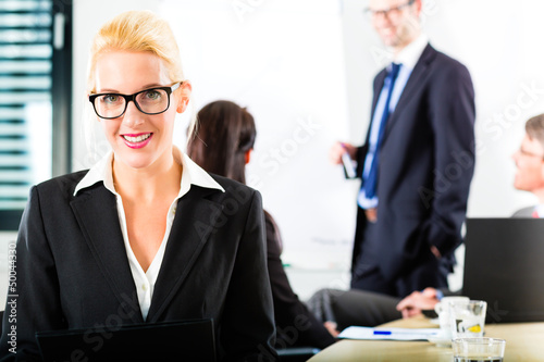 Photo: Business - businesspeople have team meeting Business - businesspeople have team meeting