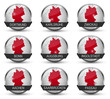 Vektor: Vector Icons *** Städte Deutschland (5) Vector Icons *** Städte Deutschland (5)