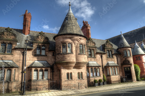 Photo: Bath Street Houses, Chester. Bath Street Houses, Chester.