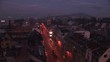 Cityscape from night to dawn - Time laps