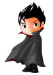 Illustration: Cute cartoon illustration of Dracula Cute cartoon illustration of Dracula