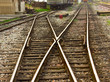 Confusing  old railway tracks