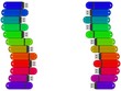 USB-Stick-Rahmen links/rechts