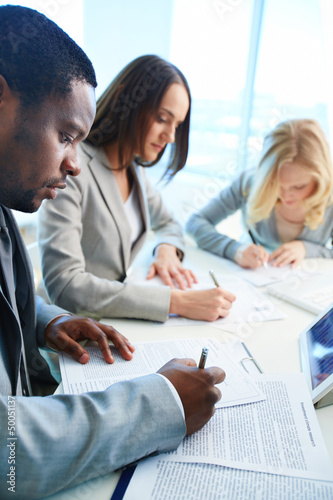 Photo: Business education Business education