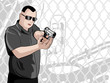 Man shoots from pistol