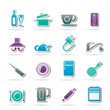 kitchen objects and accessories icons