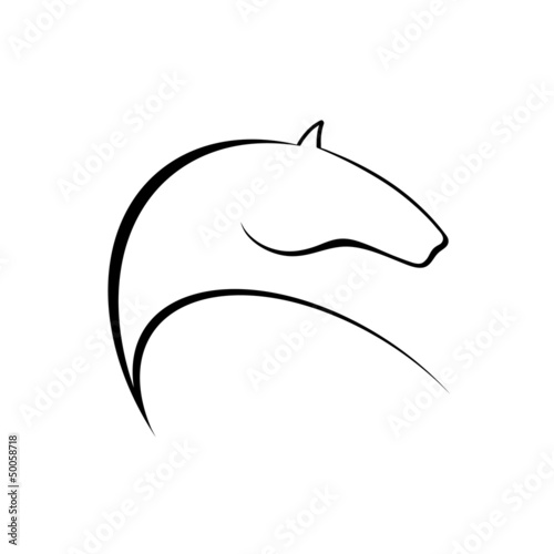 Vector: Horse symbol vector Horse symbol vector
