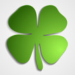 Paper craft clover