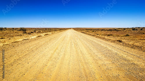 Photo: desert road desert road