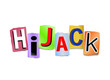Hijack concept.