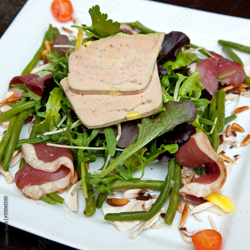 Photo: Salade de Foie Gras Salade de Foie Gras