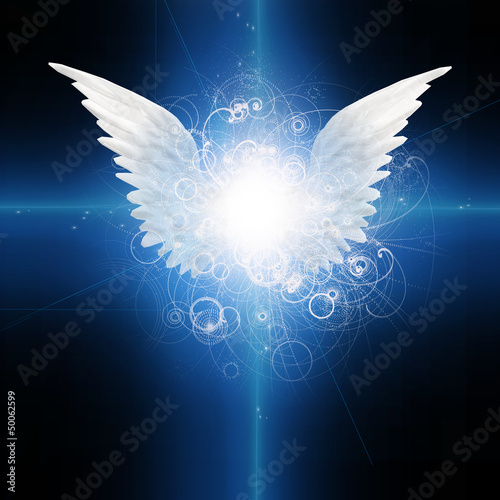 Illustration: Angel winged Angel winged