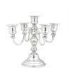 Beautiful pewter candlestick for home decoration