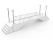 Illustration: Stone Bridge on the mirror surface №1 Stone Bridge on the mirror surface №1