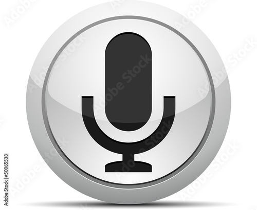 Illustration: Microphone button Microphone button