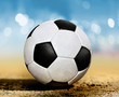 soccer ball on ground l
