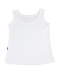 Casual white singlet for your relaxing day