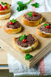 Crostini with pate
