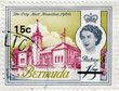 BERMUDA - 1962: shows City Hall, Hamilton, 1960
