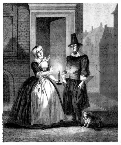 Illustration: Pair - Holland - 18th century Pair - Holland - 18th century