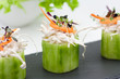 asian cucumber snack