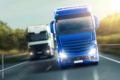 Photo: Blue Truck Blue Truck