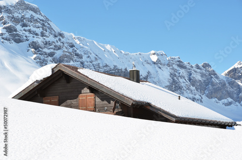 Photo: Holiday cottage in Melchsee-Frutt, Switzerland Holiday cottage in Melchsee-Frutt, Switzerland