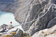 Trift Bridge, the longest 170m pedestrian-only suspension bridge