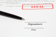 Sign document