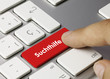 Suchthilfe Tastatur Finger
