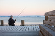 sitzender Angler #3