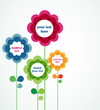 flowers with sale signs