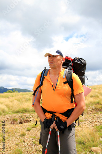 Photo: Summer hiking in the mountains Summer hiking in the mountains