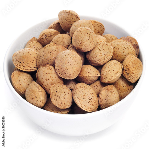 Photo: almonds in shell almonds in shell