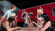 Pizza Orders at Food Truck