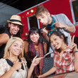 Cute Group at Food Truck