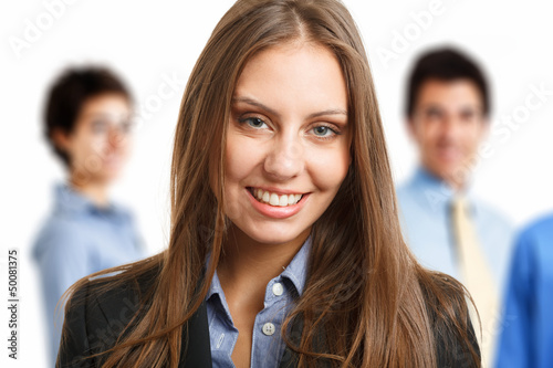 Photo: Smiling business woman Smiling business woman