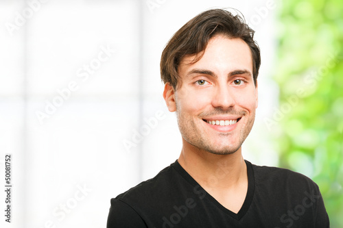Photo: Smiling young man Smiling young man