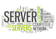 Word Cloud "Server"