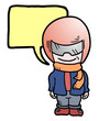 Helmet boy