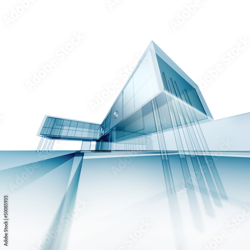 Illustration: Concept architecture drafting Concept architecture drafting