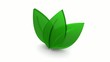 logo bio nature grün blatt