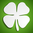 Paper craft clover