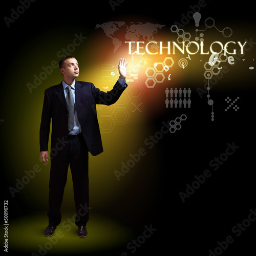 Photo: Modern technology in business Modern technology in business