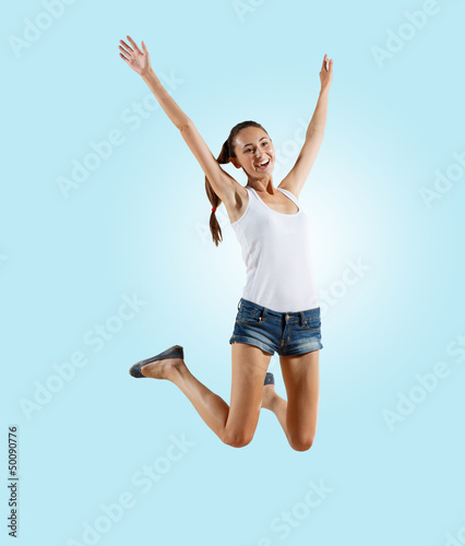 Photo: Modern style dancer posing Modern style dancer posing