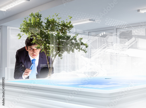 Photo: Environmental problems and high-tech innovations Environmental problems and high-tech innovations