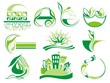 Eco green icons