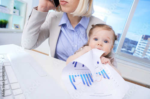 Photo: Business baby Business baby